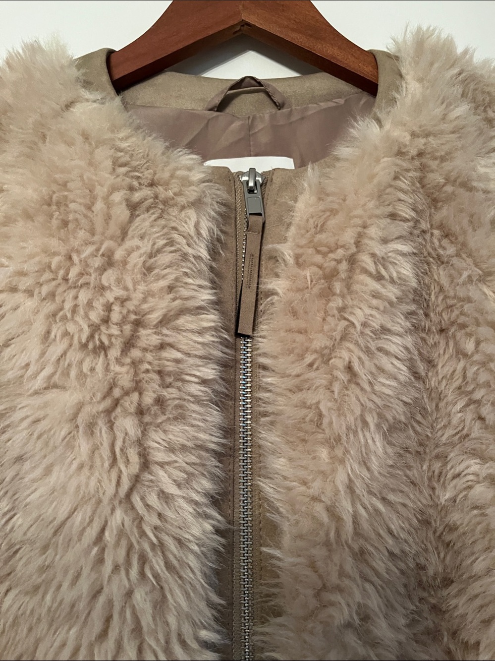 H&M Full Zip Oversized Teddy Jacket - Picture 5 of 5